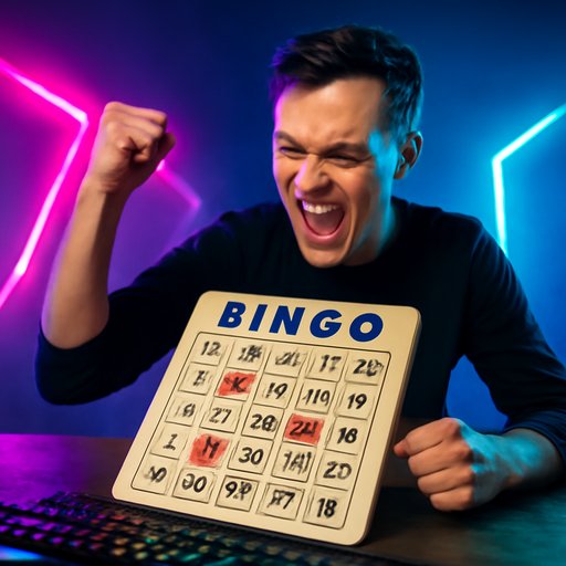 popkash wooden hall style bingo board